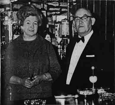 John Young and Mrs Young Buccleuch Hotel 1972